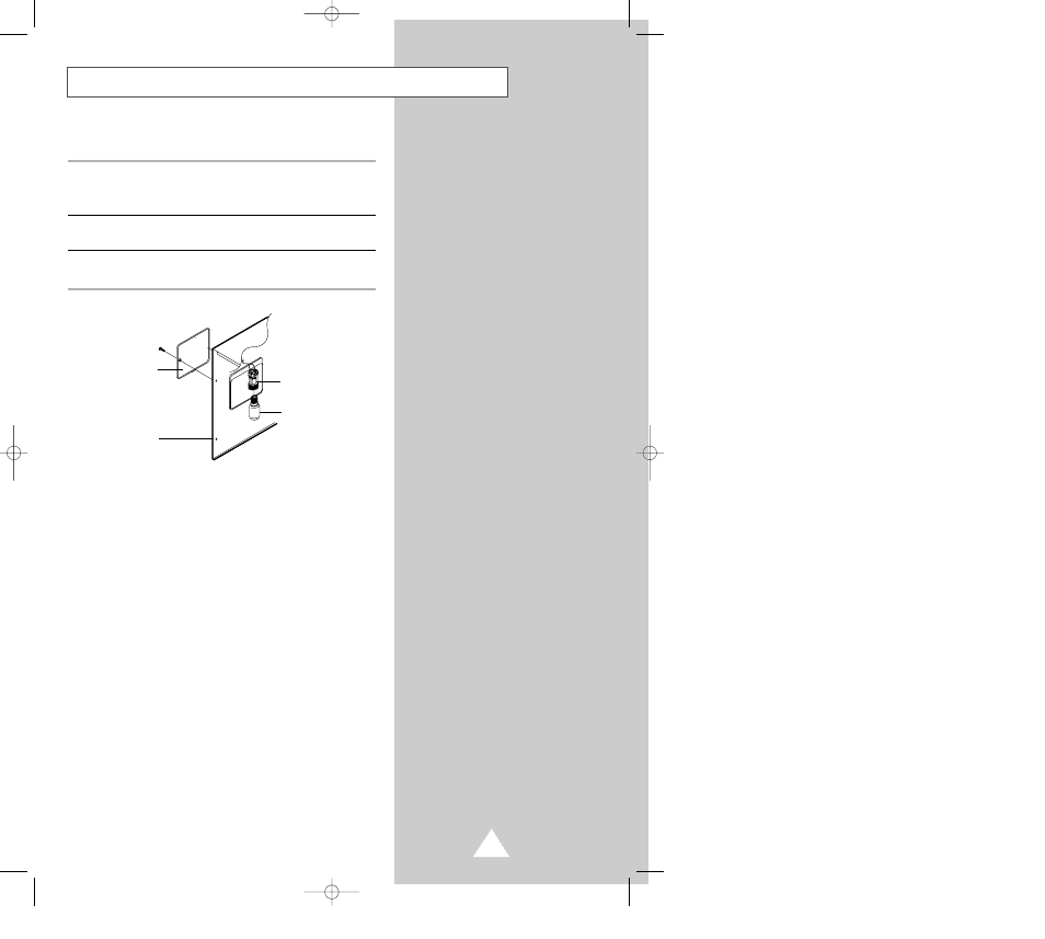 Replacement of lamp | Samsung CM1029B User Manual | Page 23 / 30