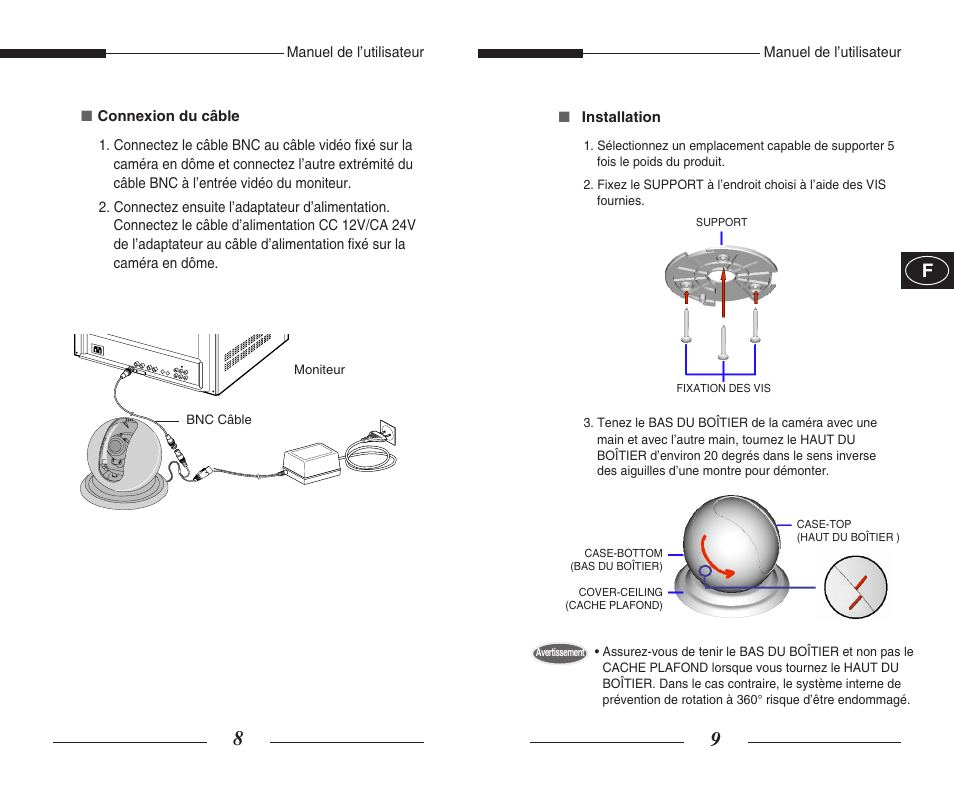Samsung SCC-B5351GP User Manual | Page 14 / 49