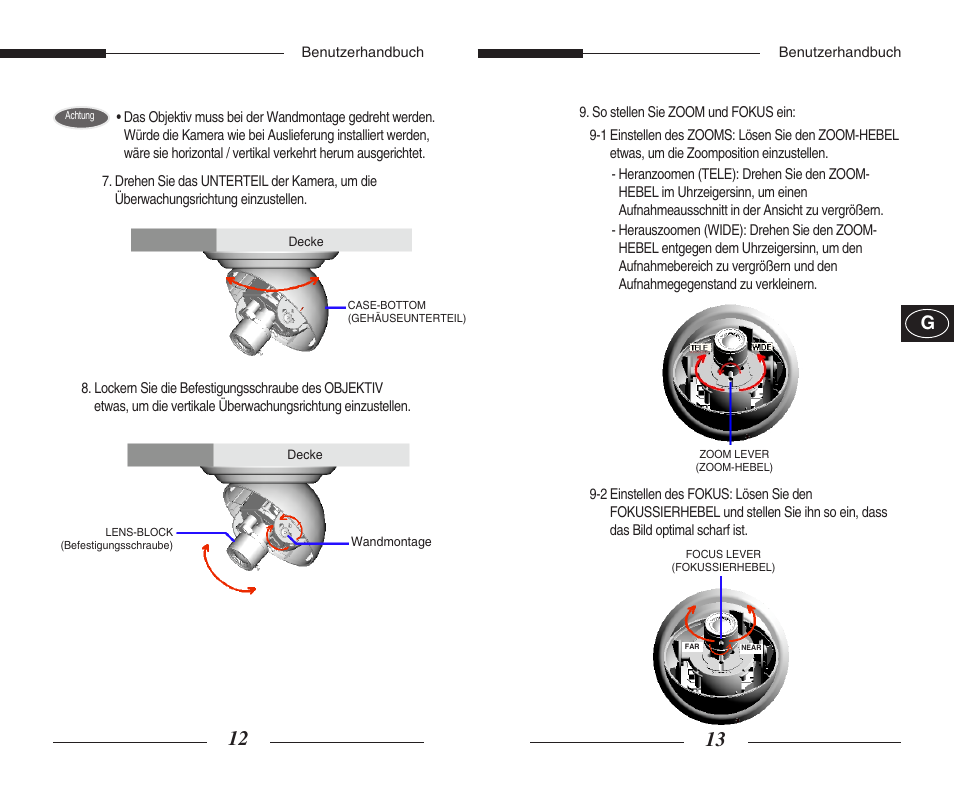 Samsung SCC-B5351GP User Manual | Page 24 / 49