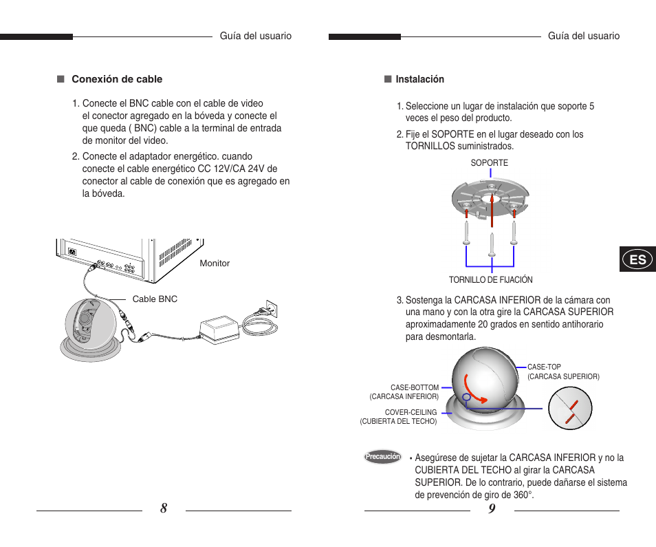 Samsung SCC-B5351GP User Manual | Page 30 / 49