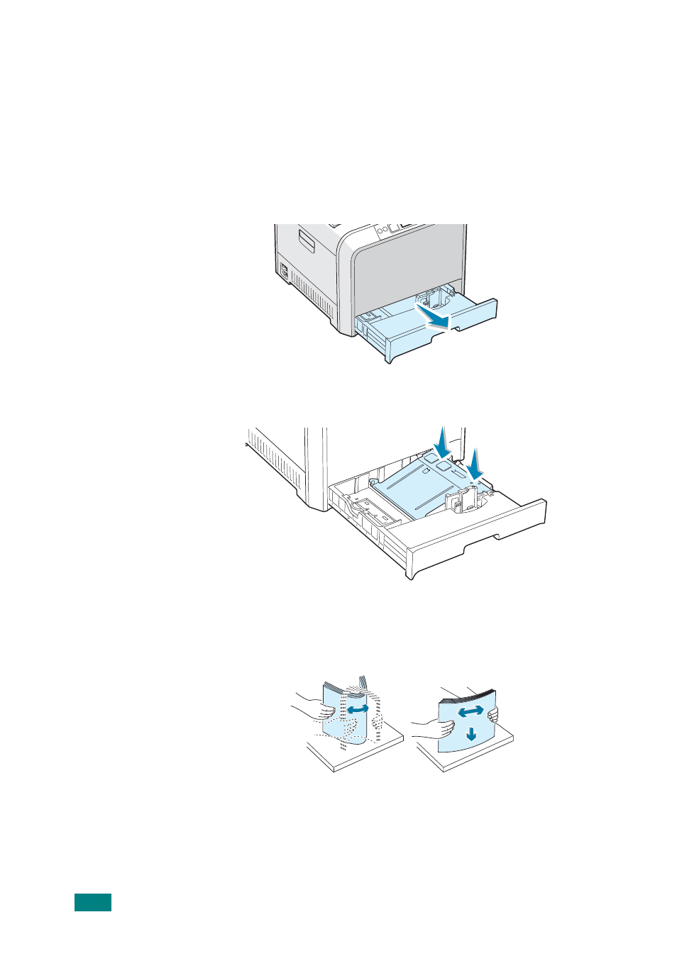 Step 4. loading paper, Step 4, Loading paper | Samsung CLP-510 Series User Manual | Page 14 / 266