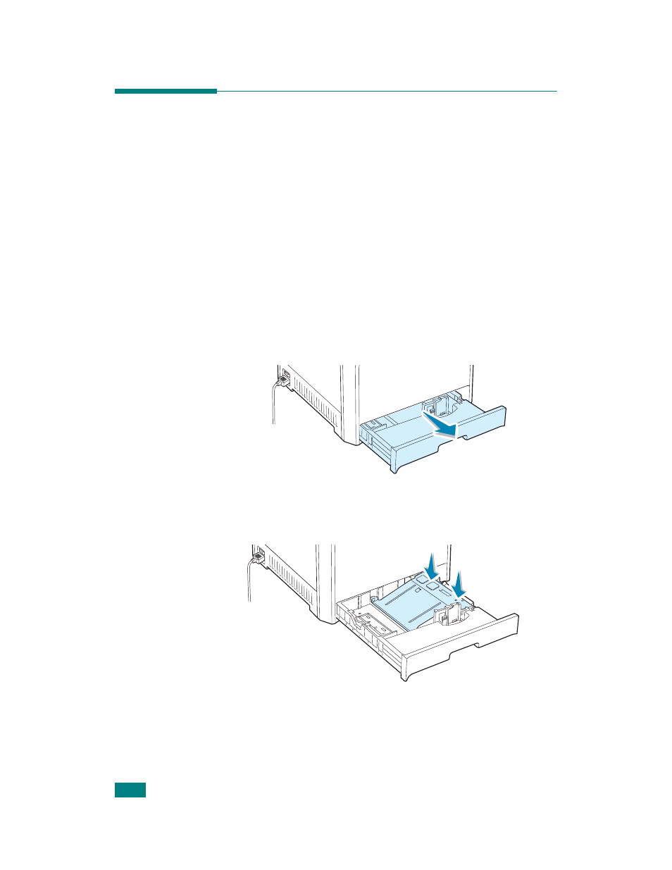 Loading paper, Using tray 1 | Samsung CLP-510 Series User Manual | Page 71 / 266