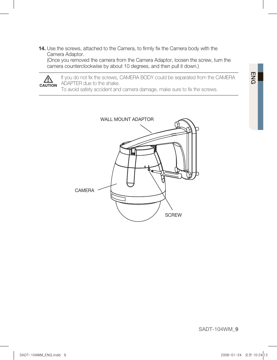 Samsung SADT-104WM User Manual | Page 10 / 12