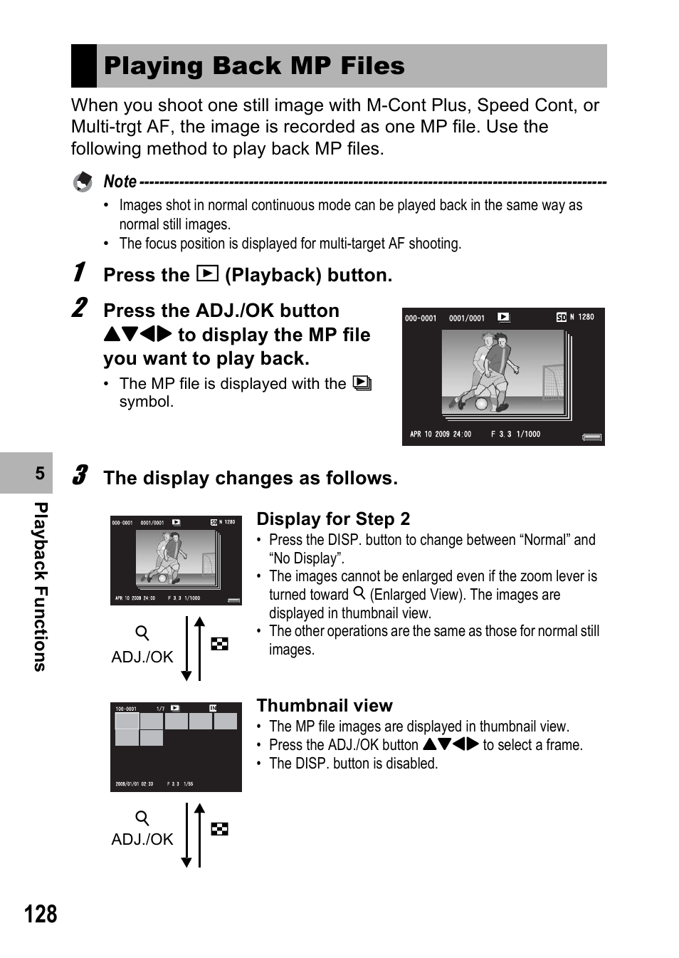 Playing back mp files | Samsung CX1 User Manual | Page 130 / 239