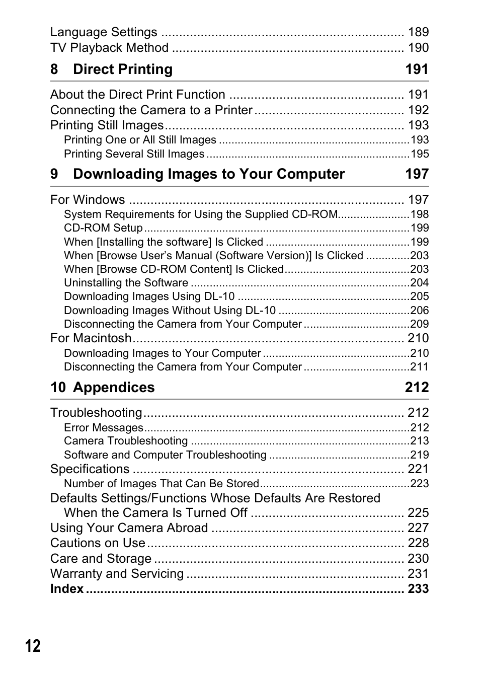 Samsung CX1 User Manual | Page 14 / 239