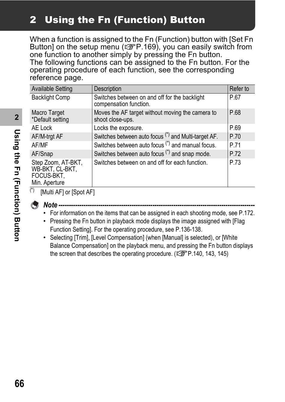 2 using the fn (function) button | Samsung CX1 User Manual | Page 68 / 239
