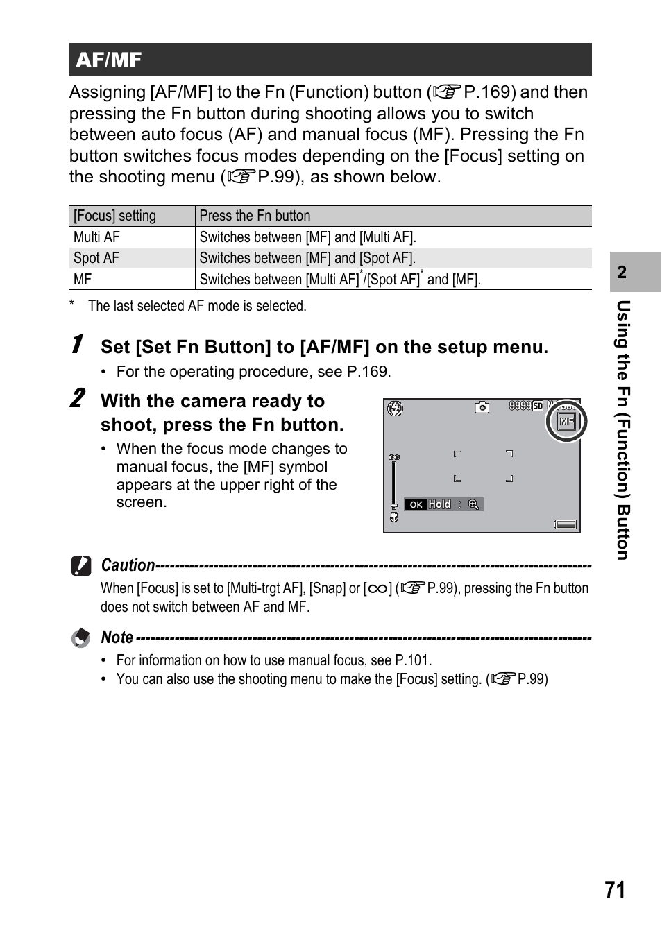 Af/mf | Samsung CX1 User Manual | Page 73 / 239