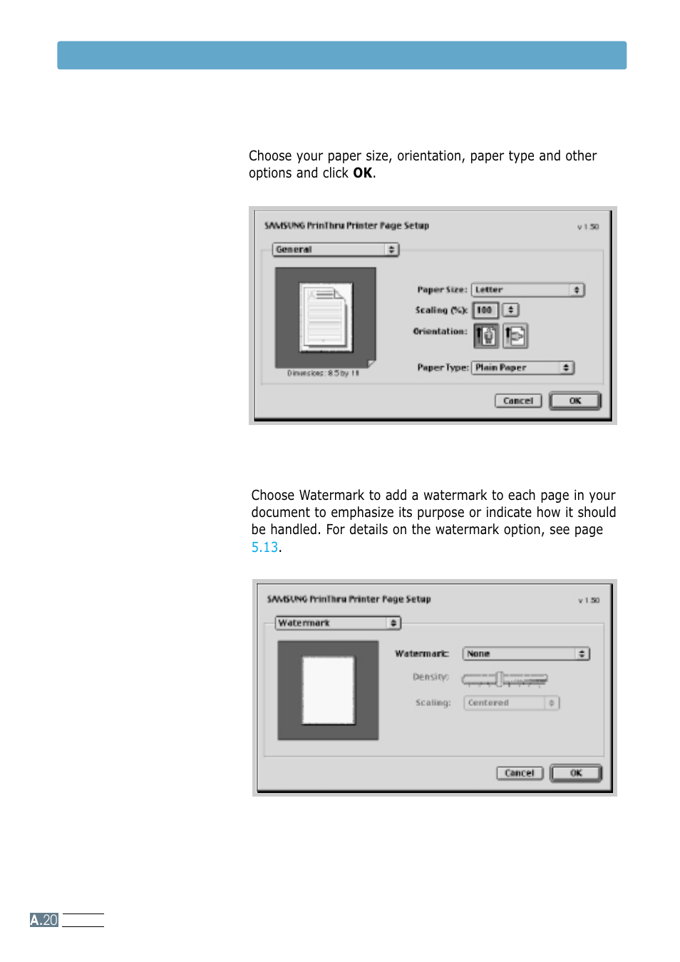 Using your printer with macintosh | Samsung ML-1200 Series User Manual | Page 118 / 128