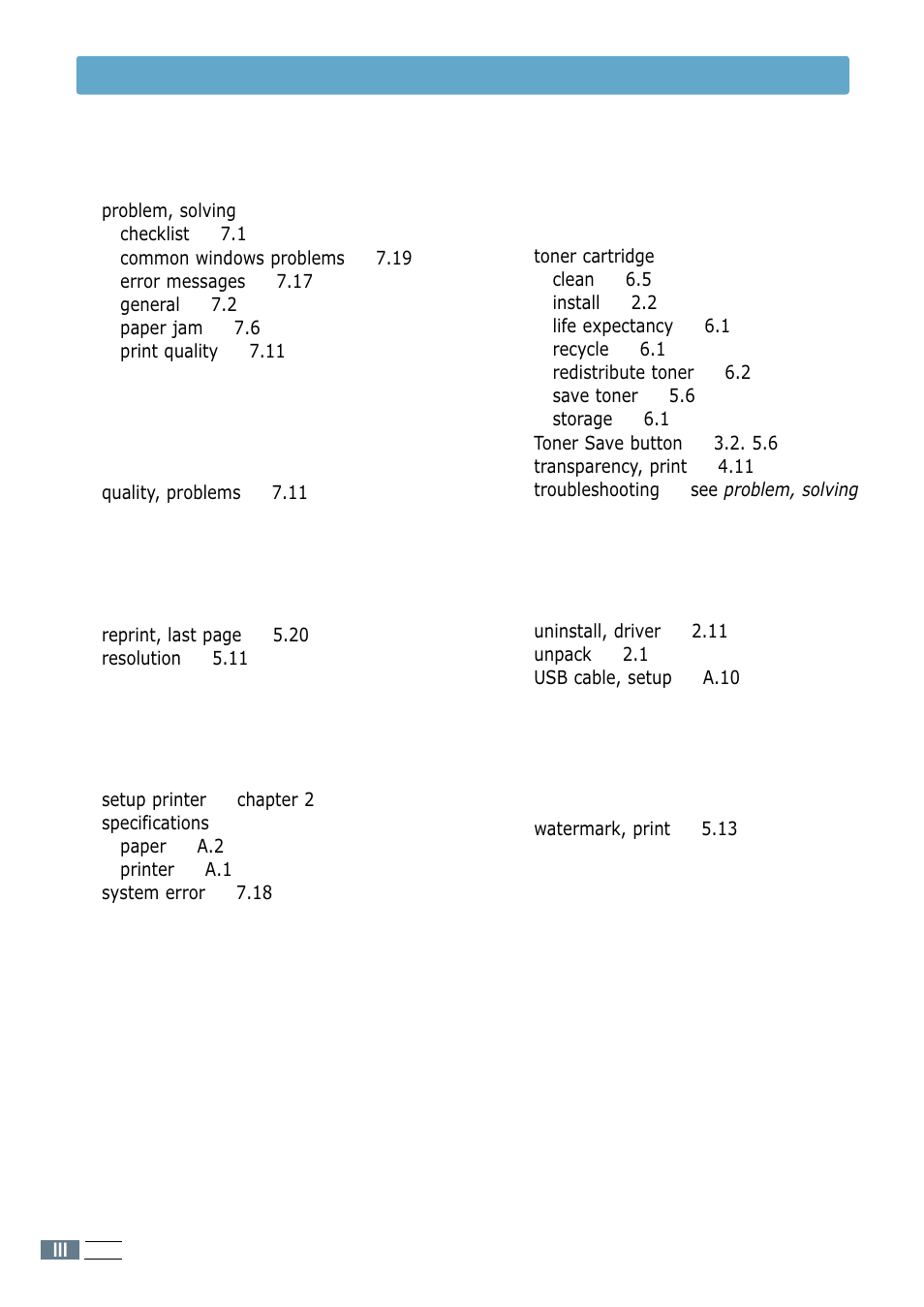 Samsung ML-1200 Series User Manual | Page 127 / 128