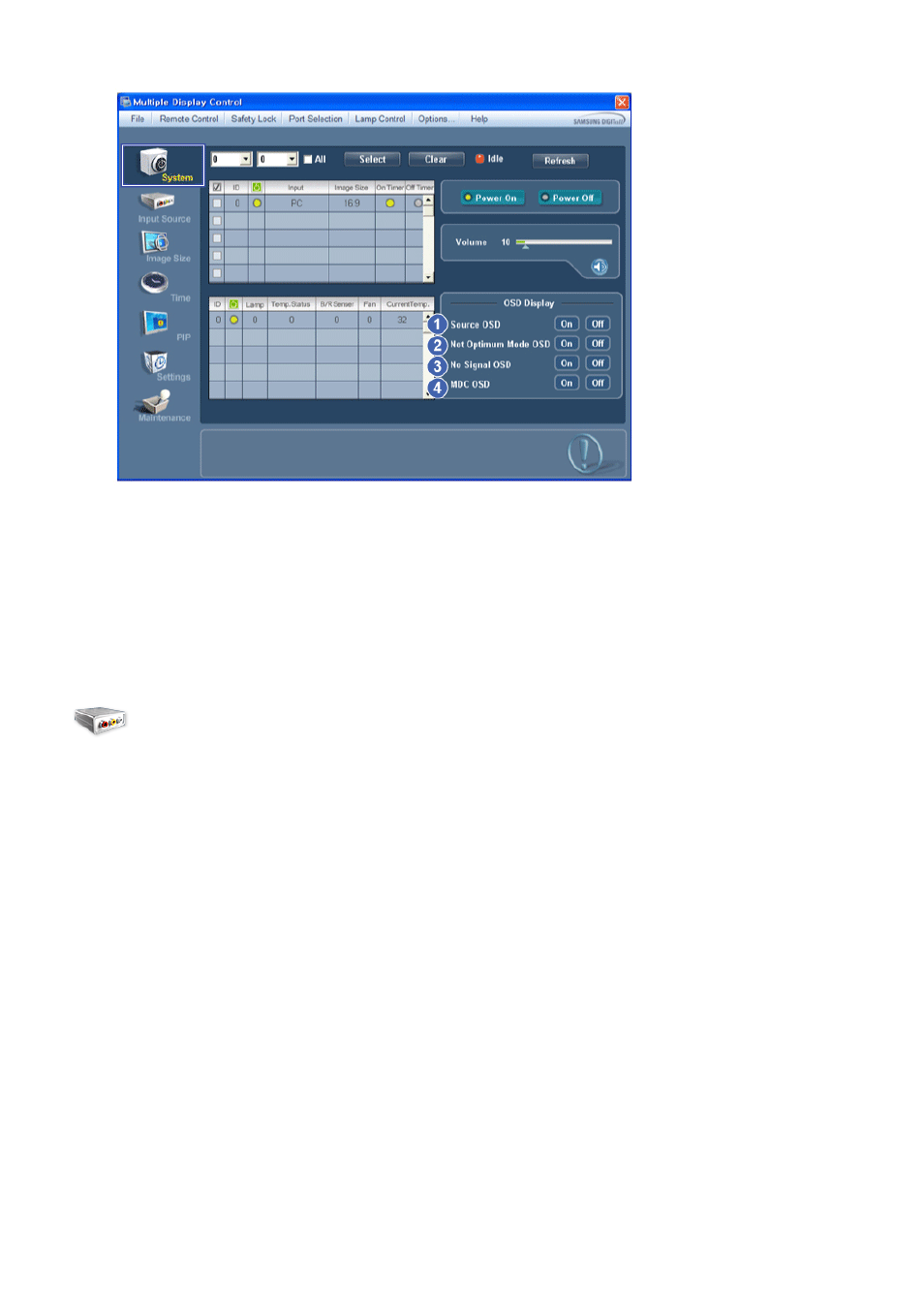 Input source | Samsung 400TS-3 User Manual | Page 69 / 167