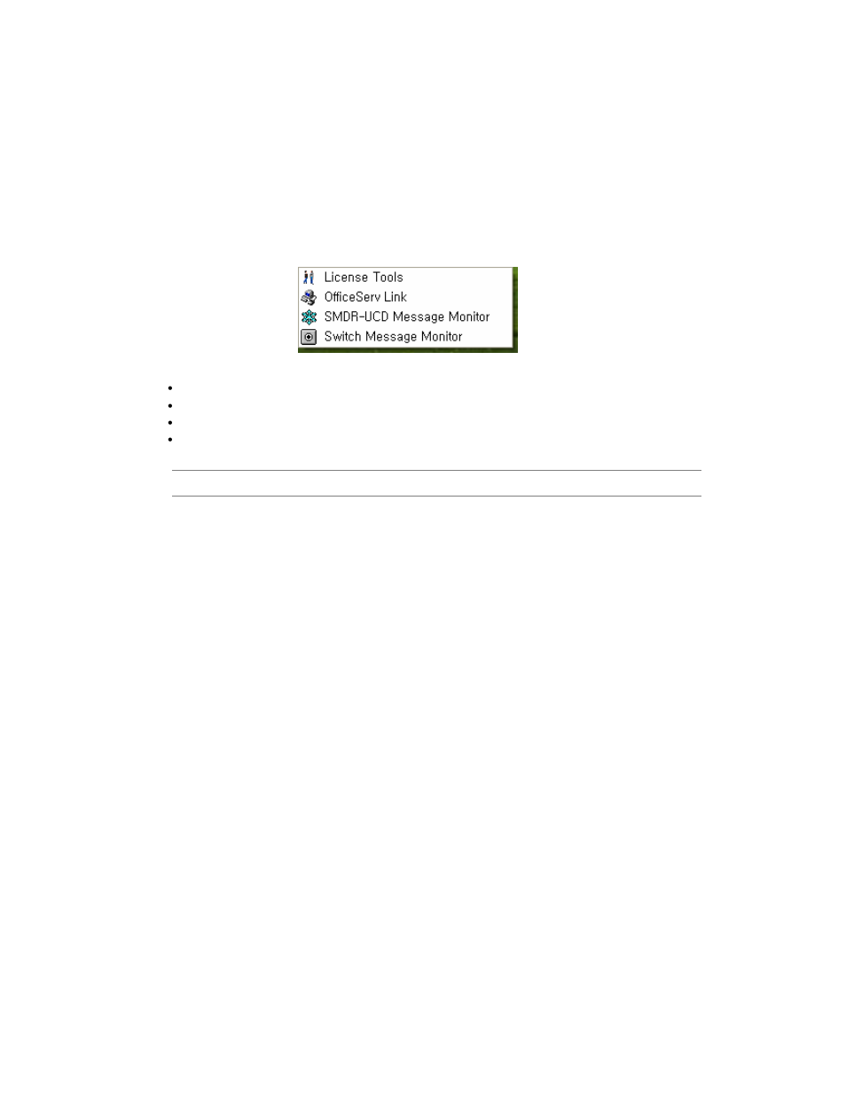 Post installation, Checking the registered program group, Installing the link license | Samsung Version 2.1 User Manual | Page 16 / 54