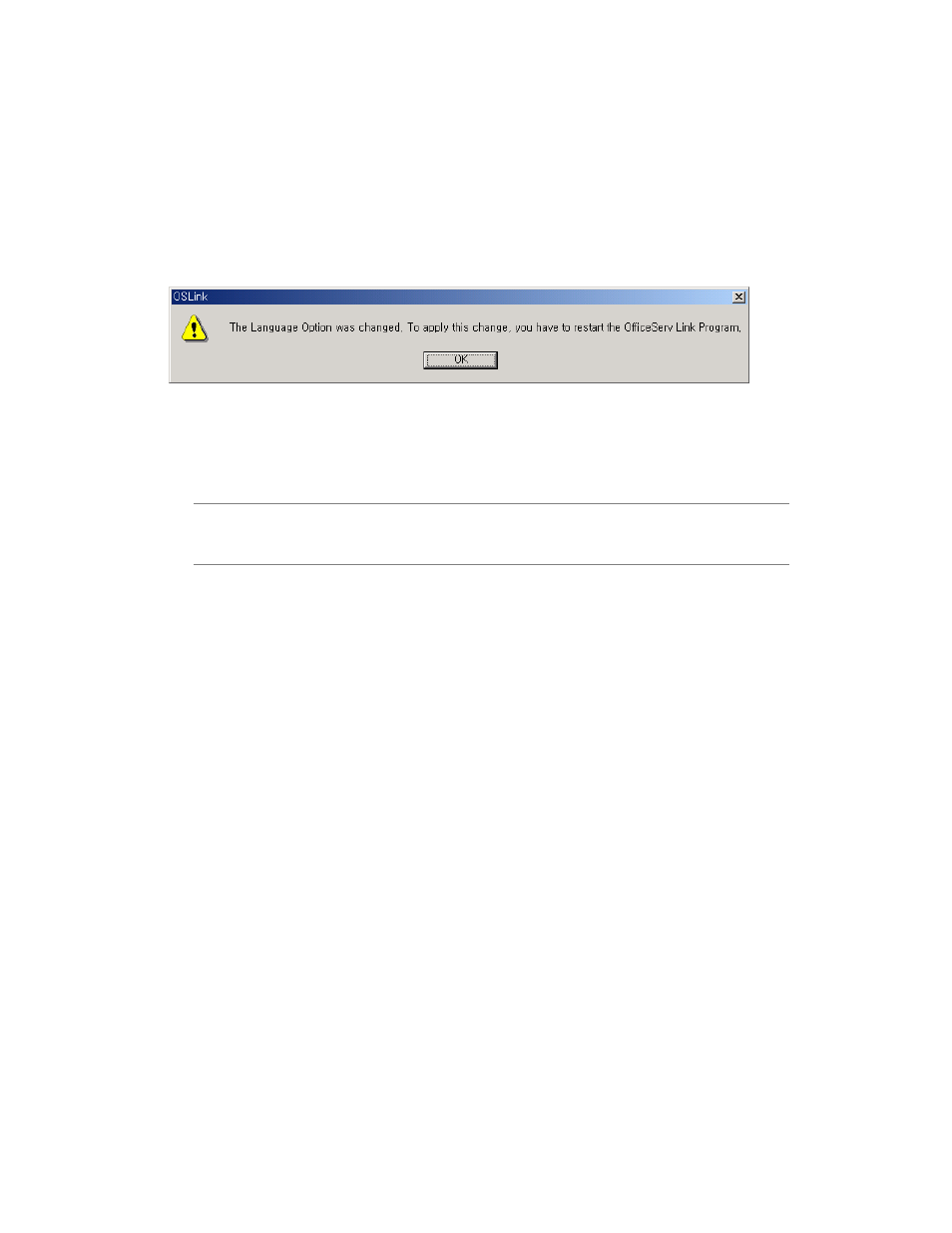 Link display language option, Switch link recovery try count option, Recovery try time period option | Samsung Version 2.1 User Manual | Page 28 / 54