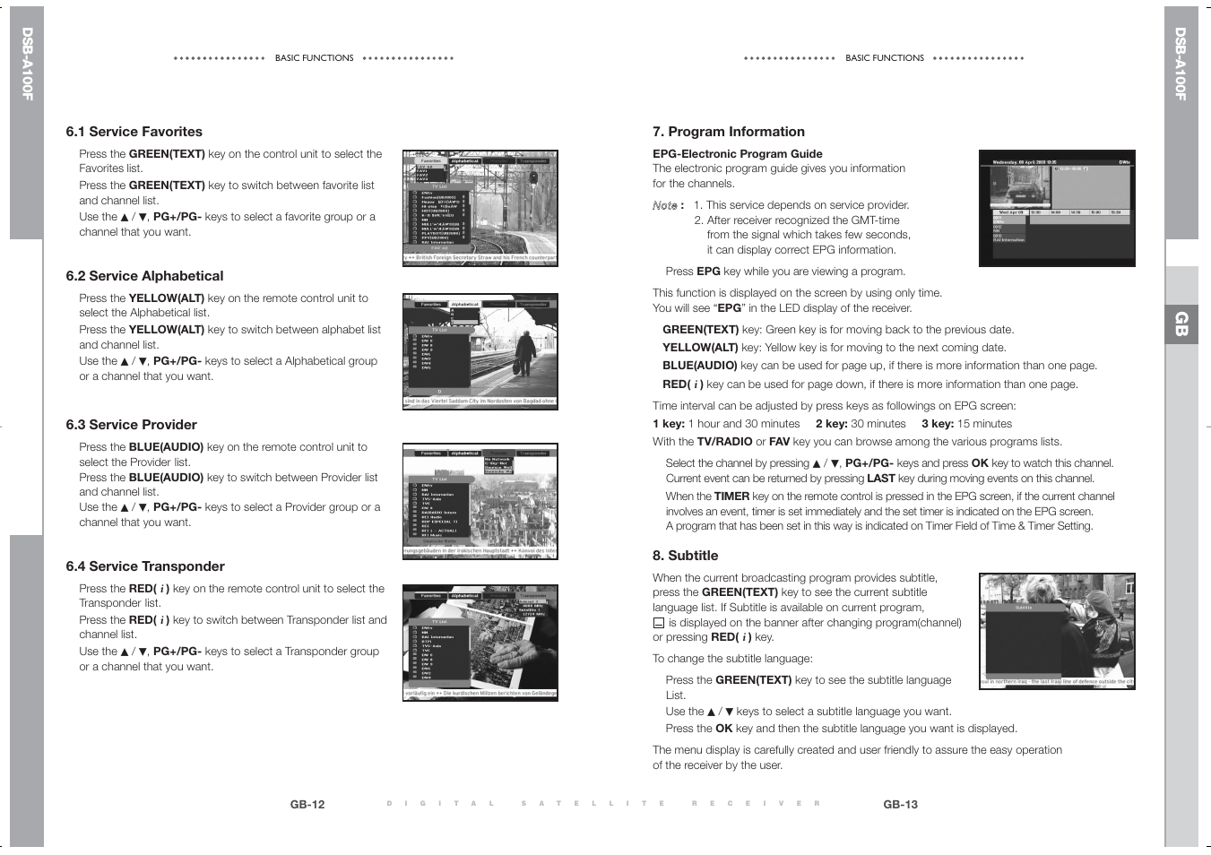 Samsung DSB-A100F User Manual | Page 8 / 19