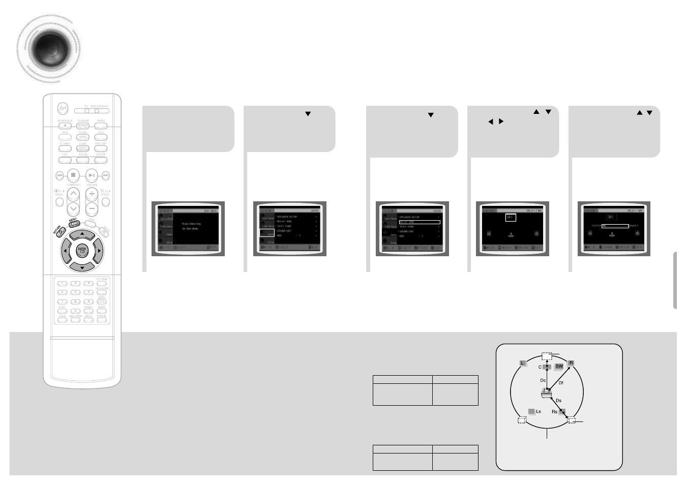 Setting the delay time 51 52 | Samsung HT-SK5 User Manual | Page 27 / 36