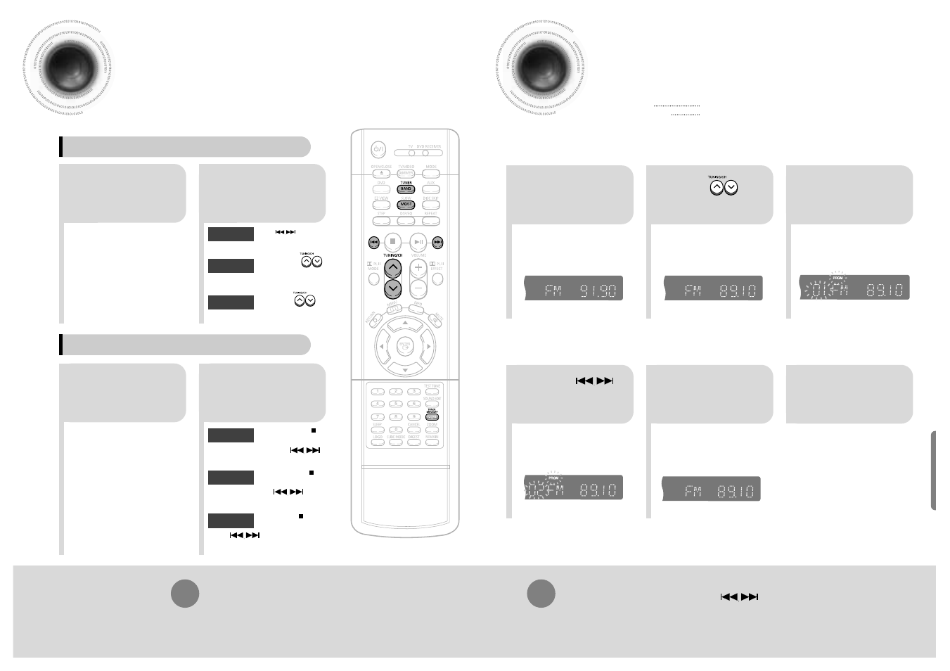 59 60 listening to radio, Presetting stations | Samsung HT-SK5 User Manual | Page 31 / 36