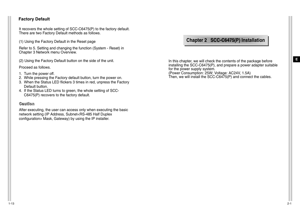Samsung SCC-C6475P User Manual | Page 10 / 69