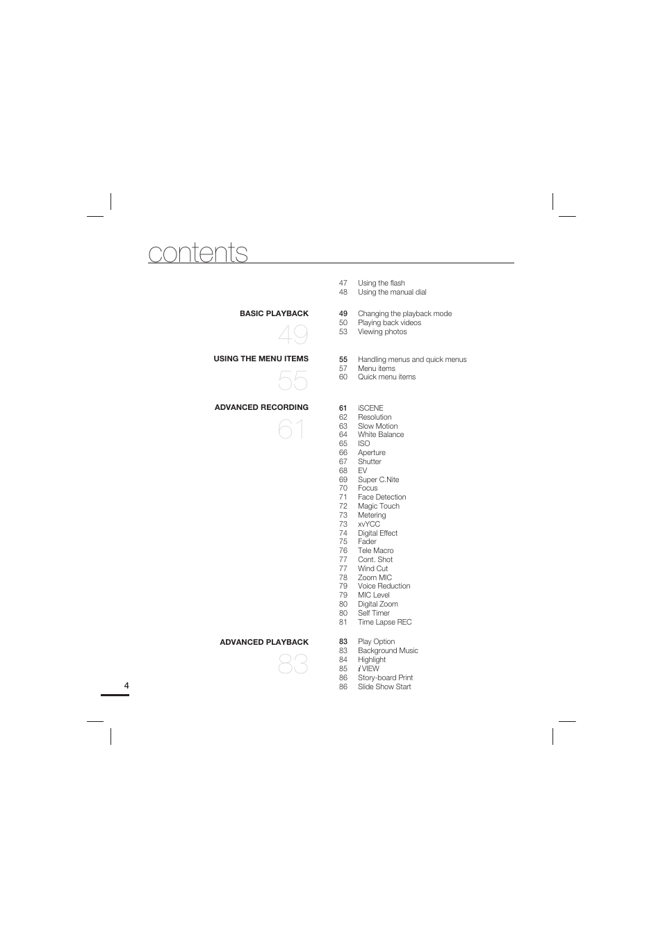 Samsung HMX-S15BN User Manual | Page 14 / 166