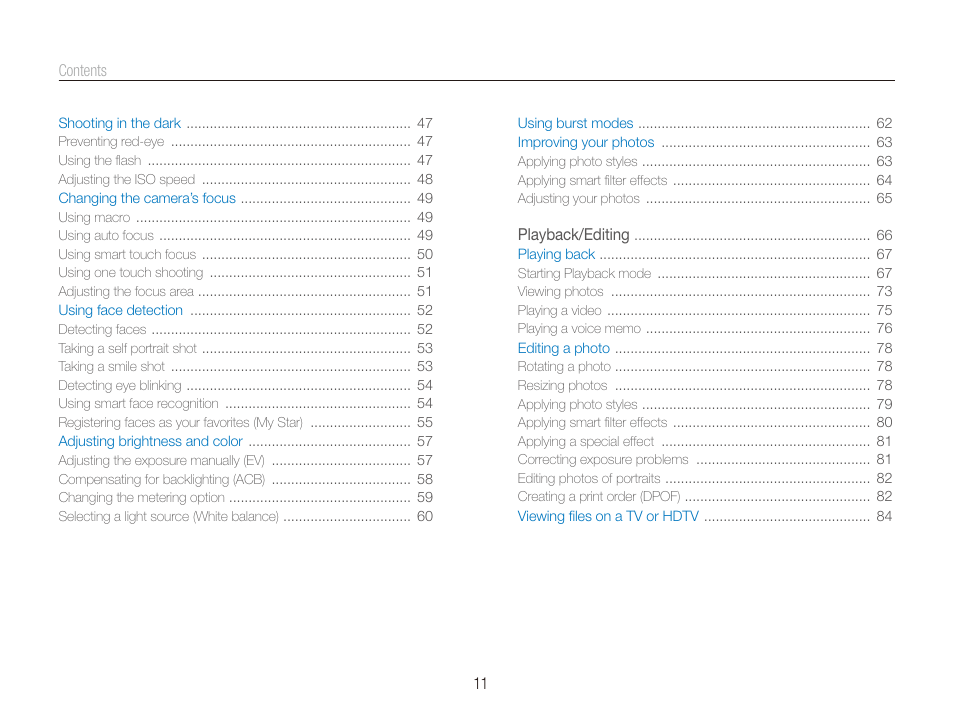 Samsung CL80 User Manual | Page 12 / 135