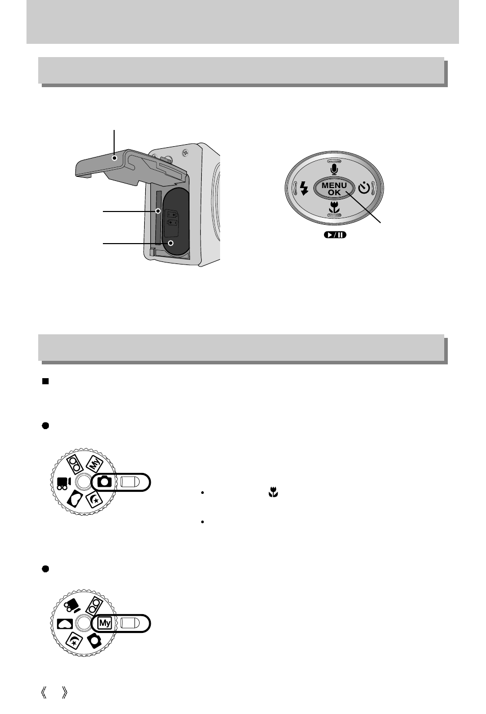 Identification of features, Side/ 5-function button mode dial | Samsung Digimax 250 User Manual | Page 12 / 100