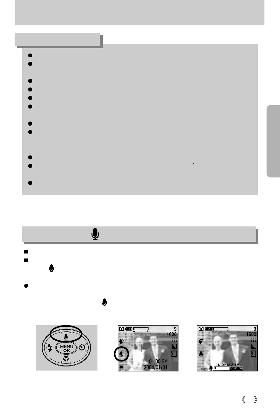 Wide / tele button | Samsung Digimax 250 User Manual | Page 27 / 100