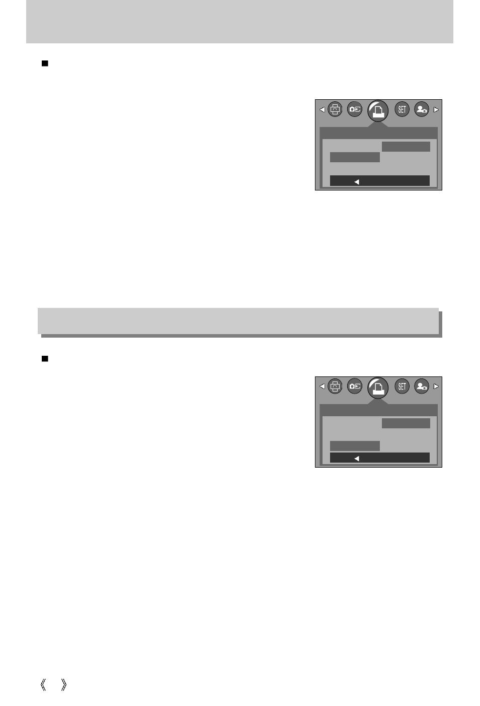 Dpof : index, Dpof : cancel | Samsung Digimax 250 User Manual | Page 60 / 100