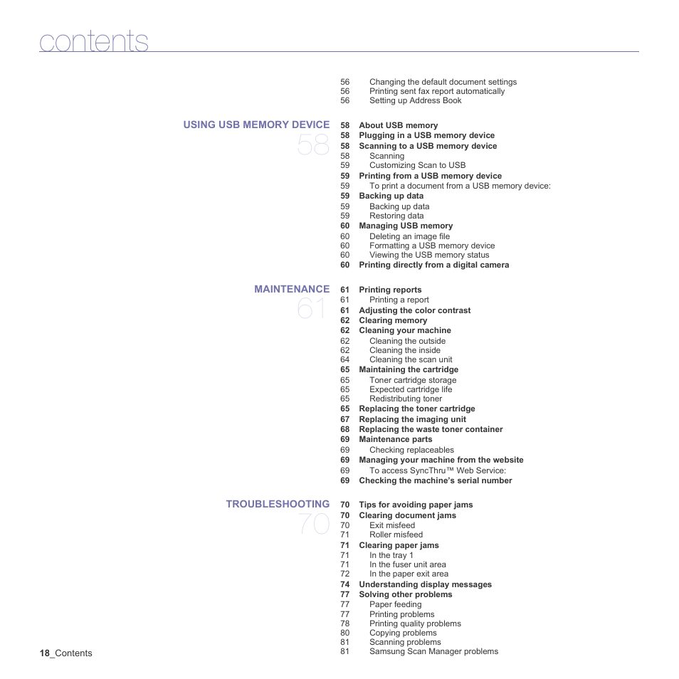Samsung CLX-3170FN User Manual | Page 18 / 219