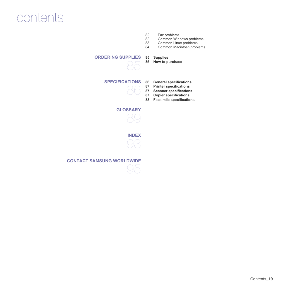Samsung CLX-3170FN User Manual | Page 19 / 219