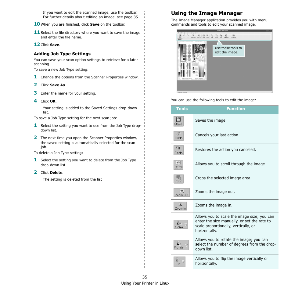 Using the image manager | Samsung CLX-3170FN User Manual | Page 210 / 219