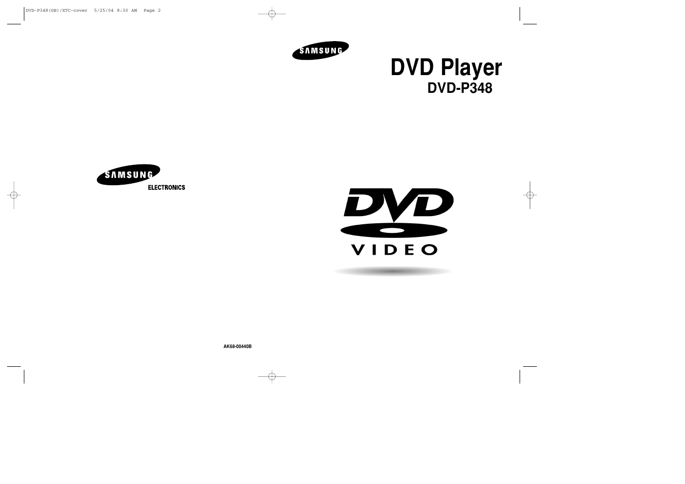 Samsung DVD-P348 User Manual | 17 pages