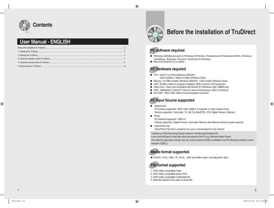 Samsung TruDirect BG68-01526A User Manual | Page 3 / 9