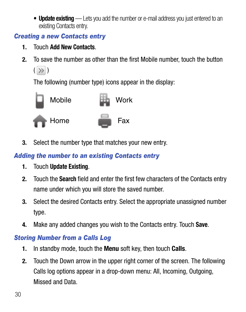 Samsung Finesse SCH-R810C User Manual | Page 34 / 80