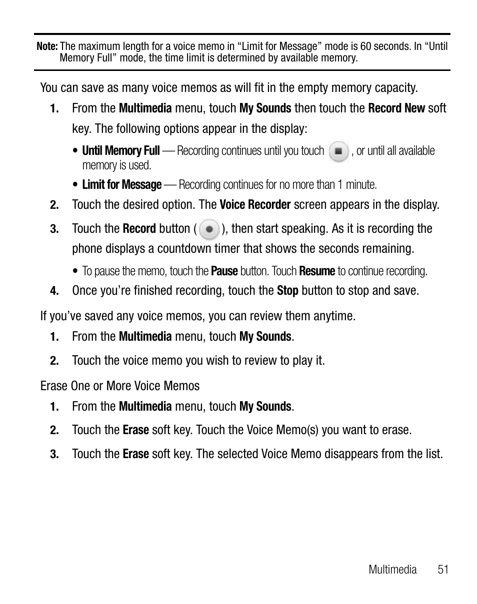 Samsung Finesse SCH-R810C User Manual | Page 55 / 80