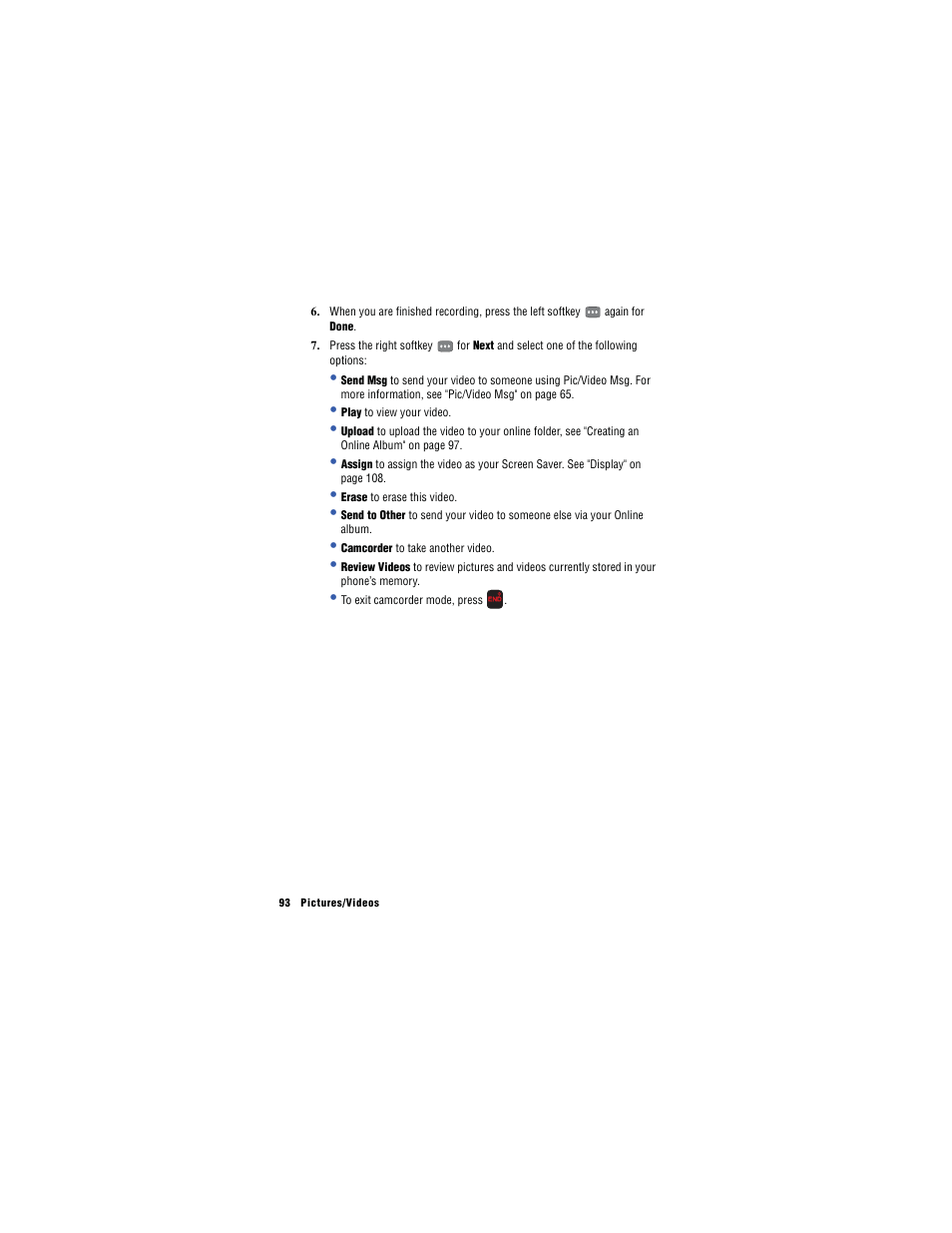 Samsung SH-u740 User Manual | Page 100 / 154