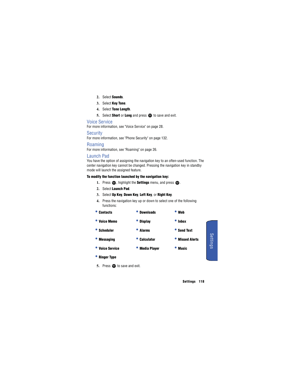 Samsung SH-u740 User Manual | Page 125 / 154
