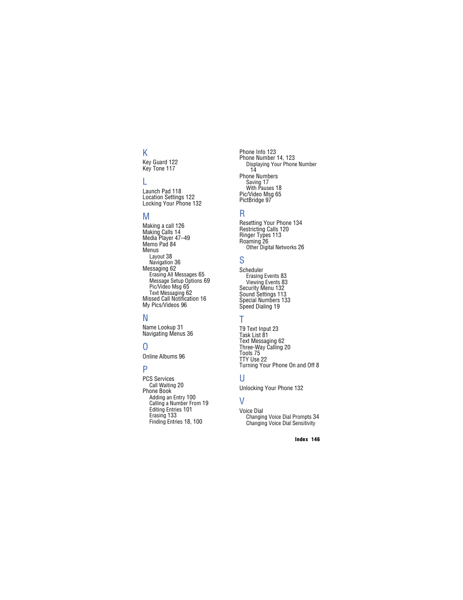 Samsung SH-u740 User Manual | Page 153 / 154