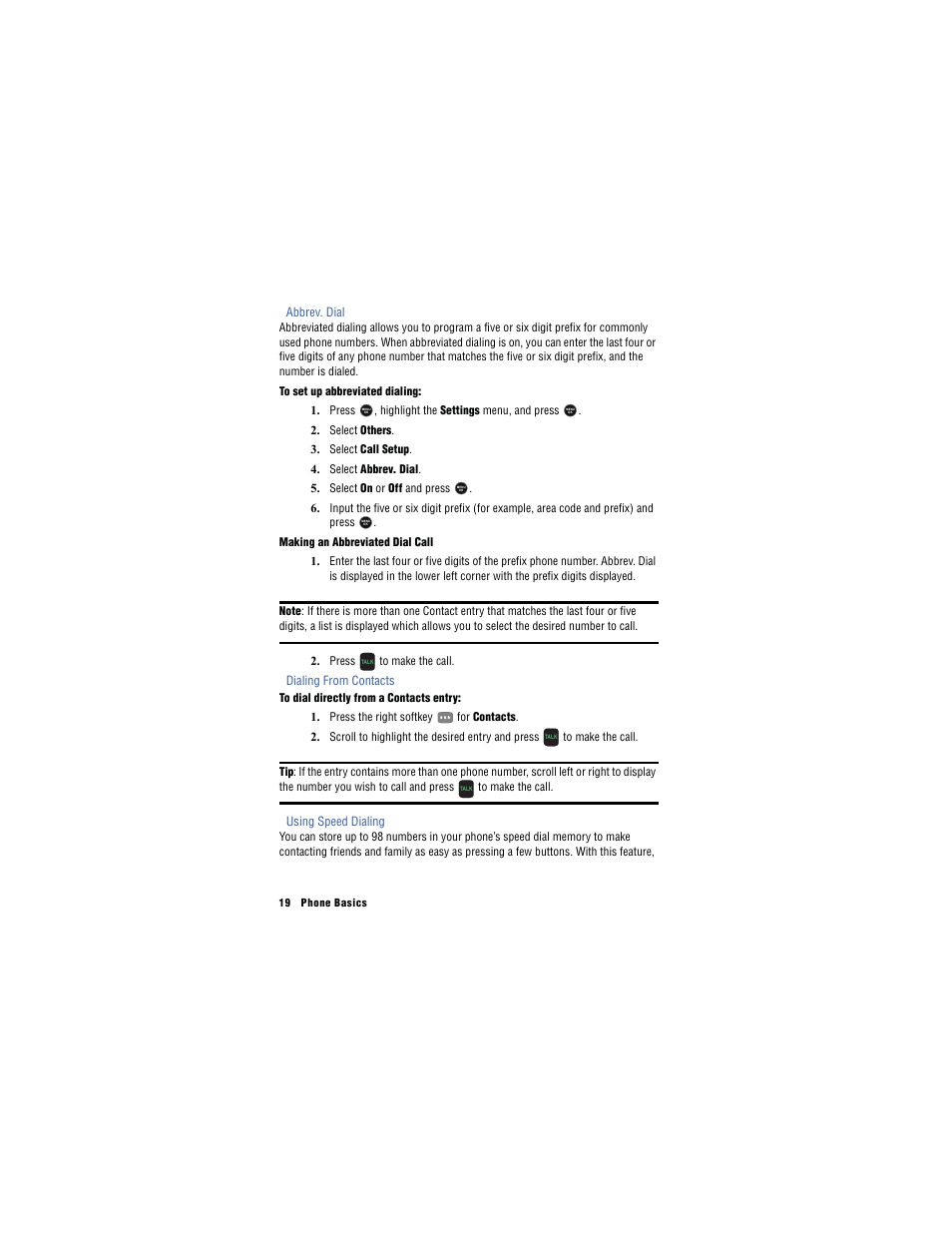 Samsung SH-u740 User Manual | Page 26 / 154
