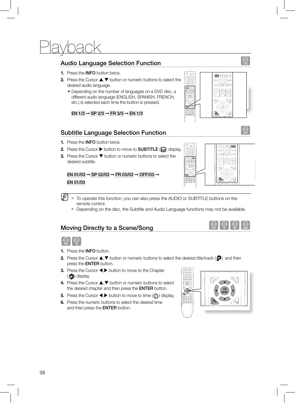 Playback, Dbag db | Samsung HT-TZ222 User Manual | Page 38 / 64