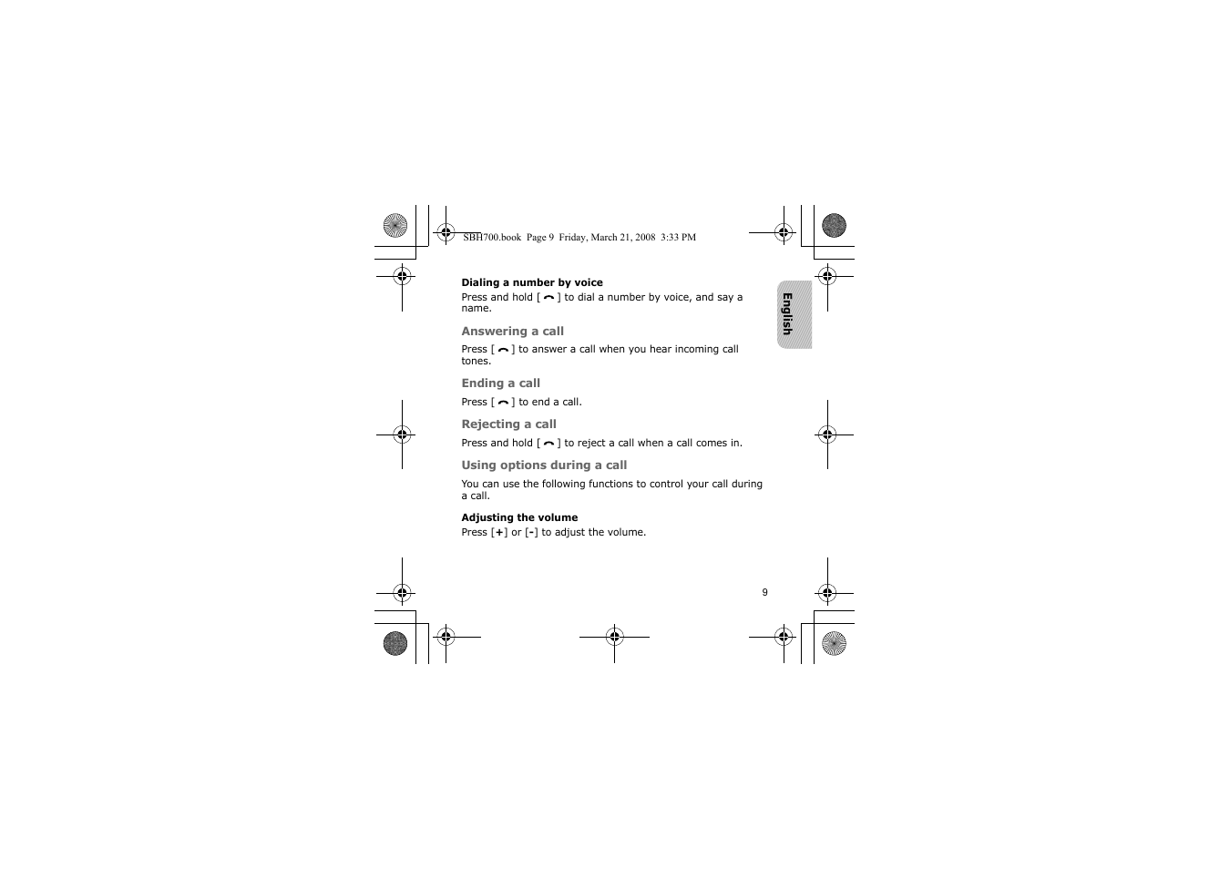 Samsung SBH700 User Manual | Page 12 / 94