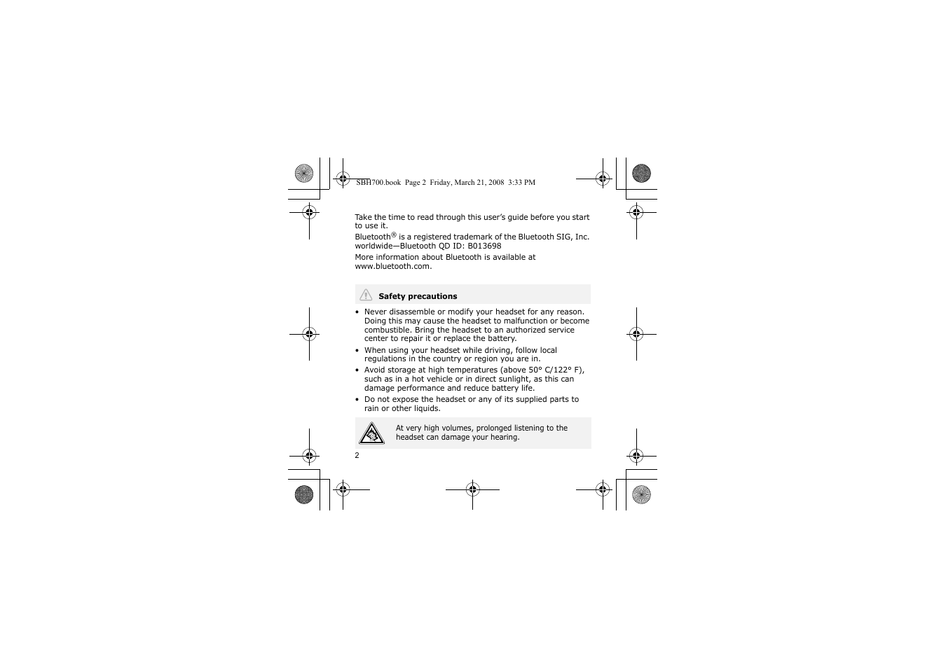 Samsung SBH700 User Manual | Page 5 / 94