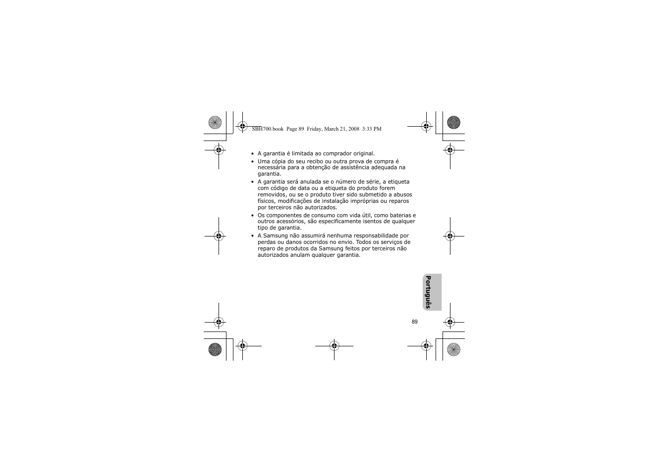 Samsung SBH700 User Manual | Page 92 / 94