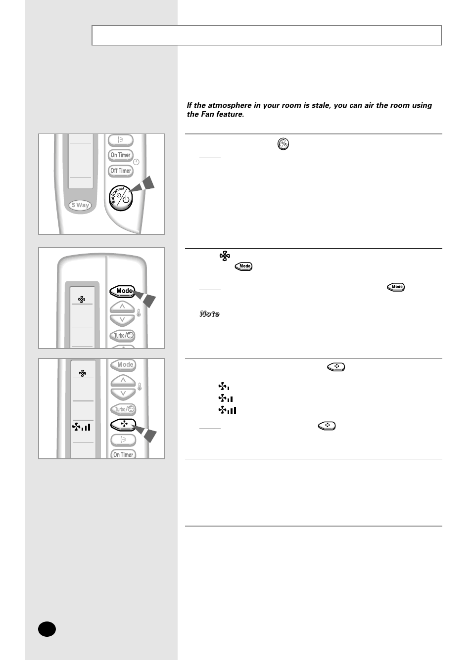 Airing your room | Samsung AS07A5(6)MA User Manual | Page 14 / 26