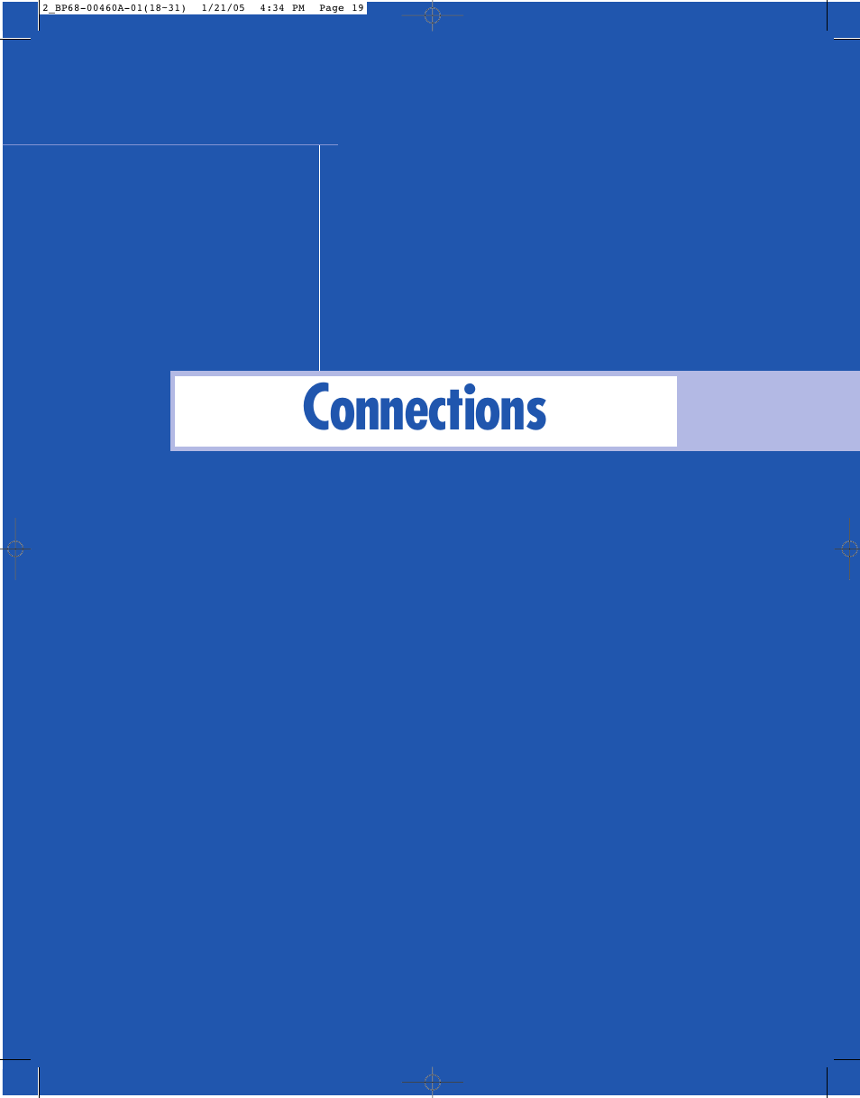 Connections | Samsung HL-R4677W User Manual | Page 19 / 104