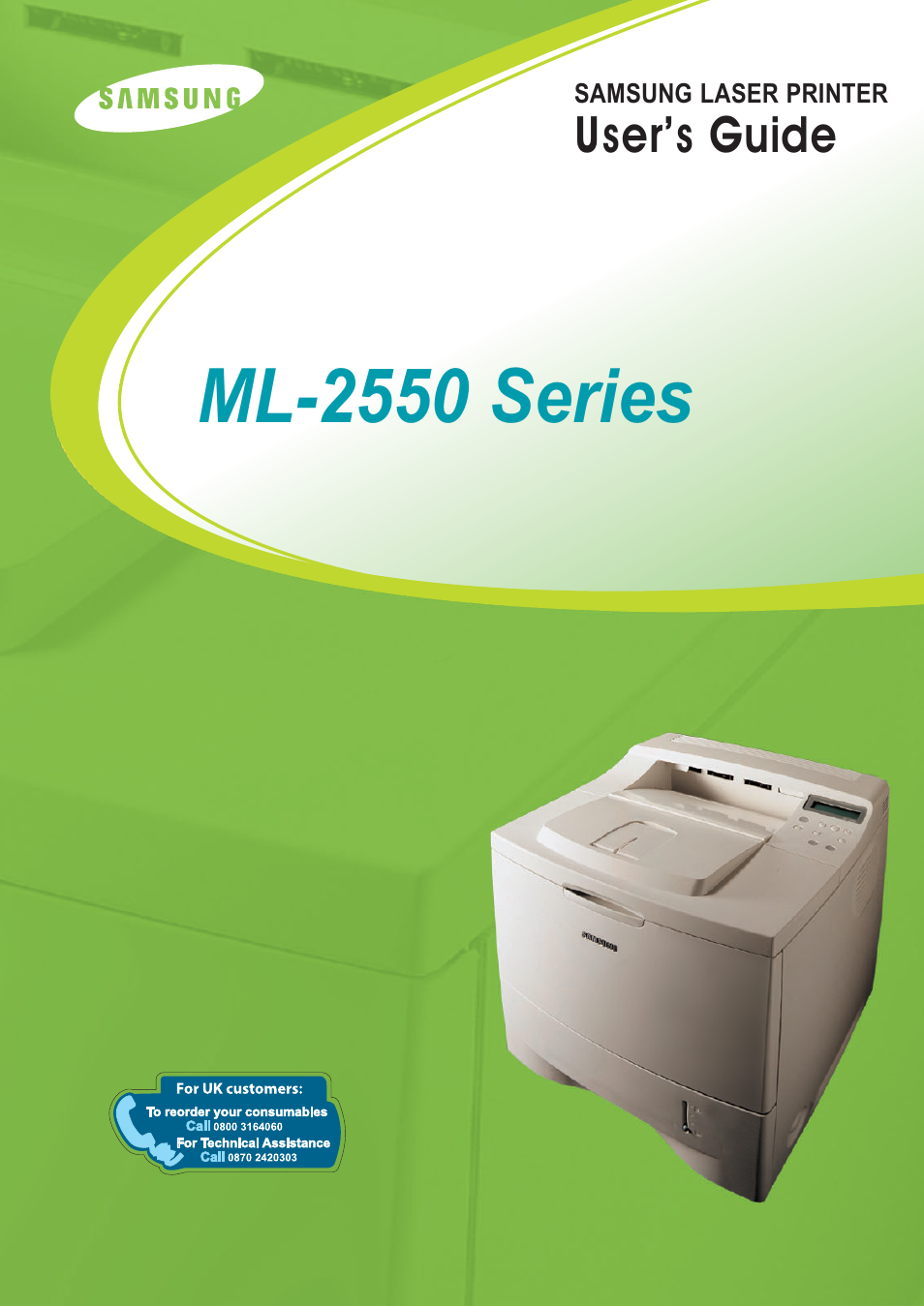 Samsung ML 2550 User Manual | 231 pages