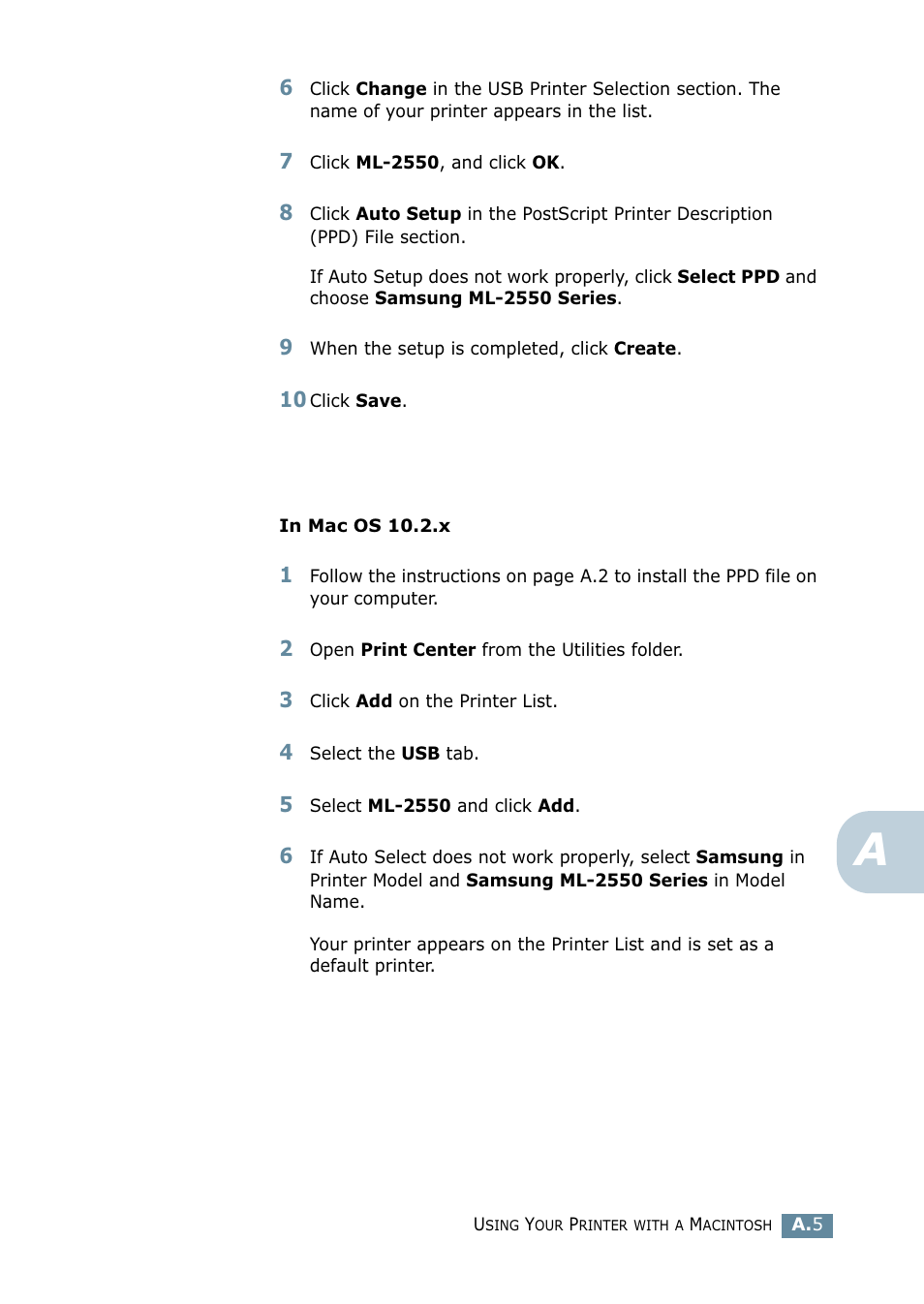 Samsung ML 2550 User Manual | Page 158 / 231
