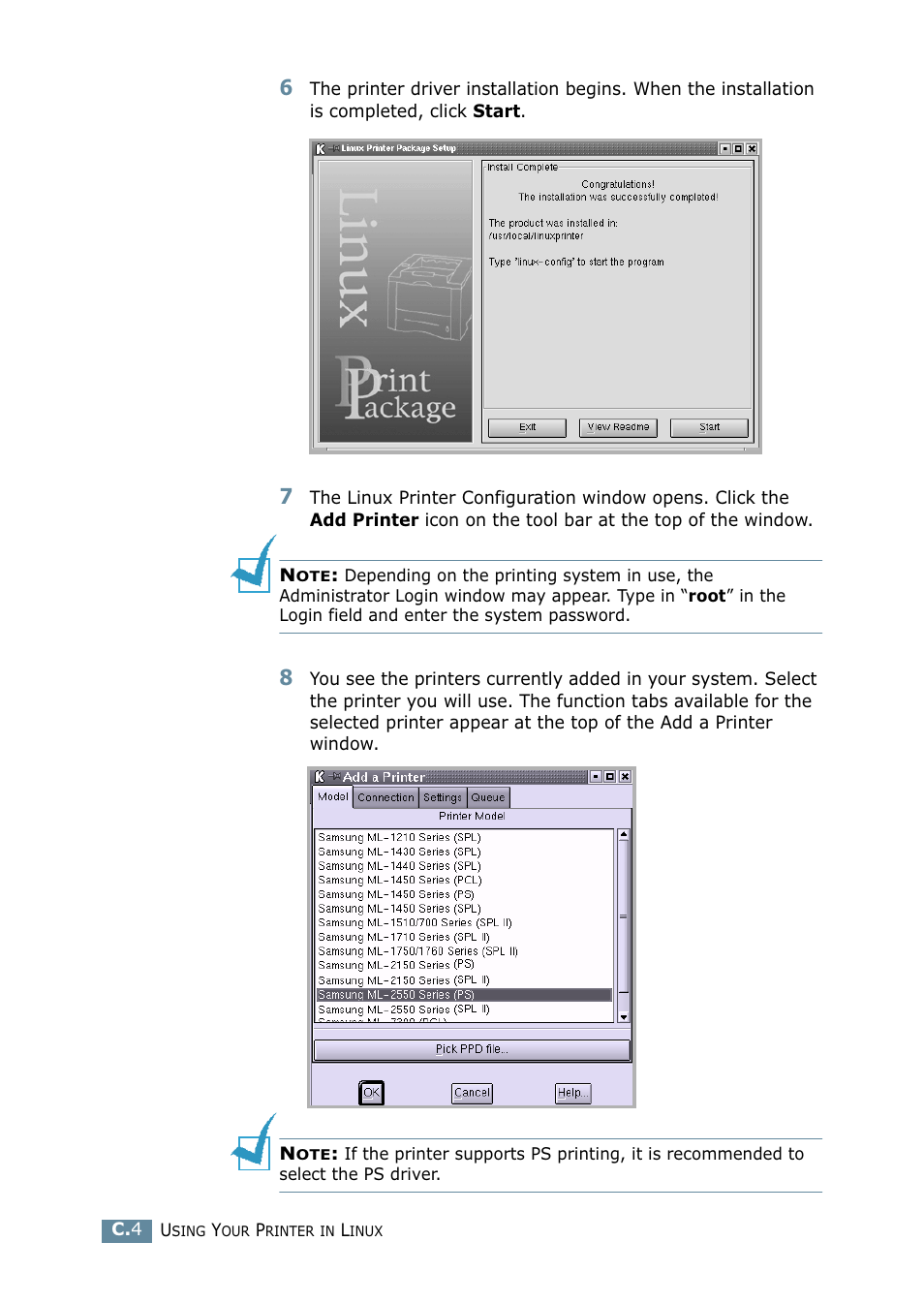 Samsung ML 2550 User Manual | Page 171 / 231