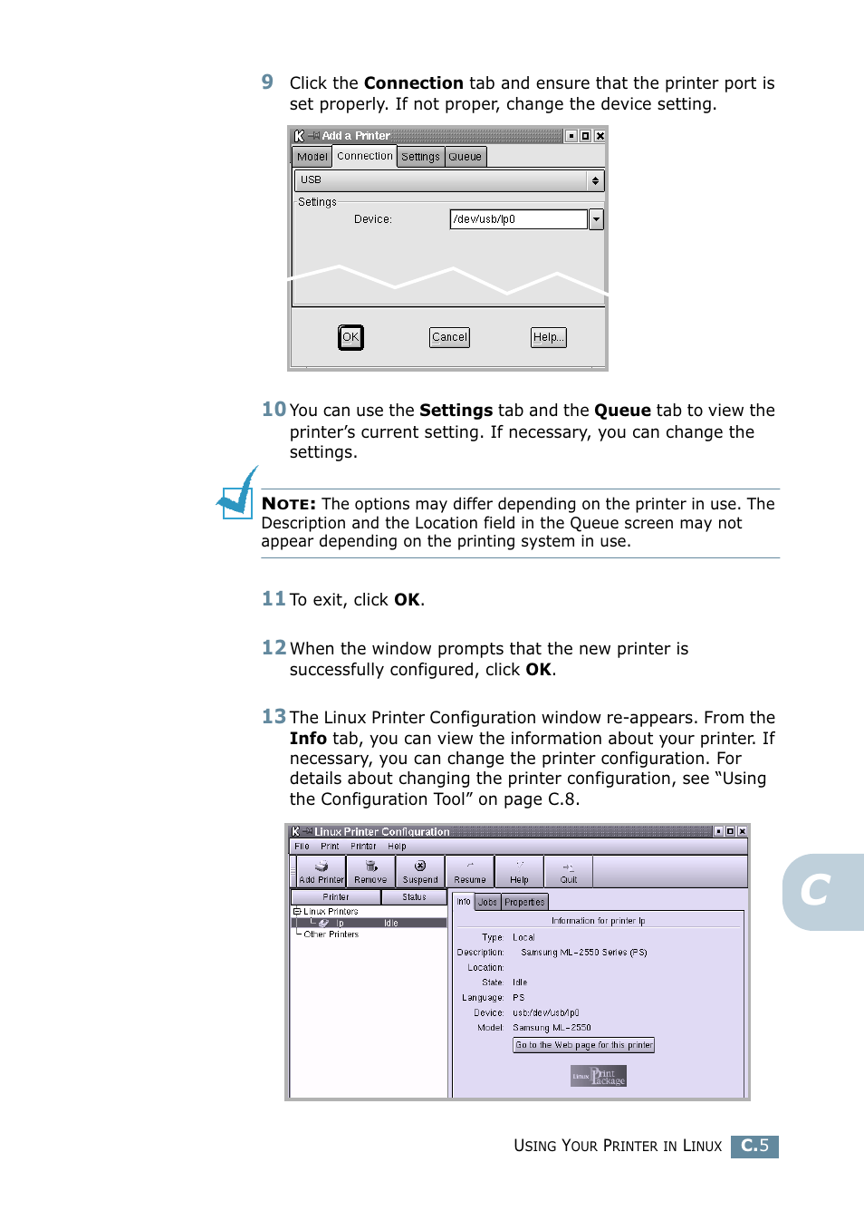 Samsung ML 2550 User Manual | Page 172 / 231