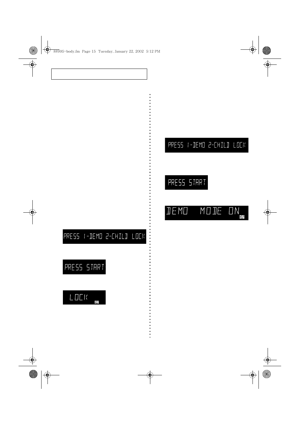 Samsung MS8899S User Manual | Page 15 / 32