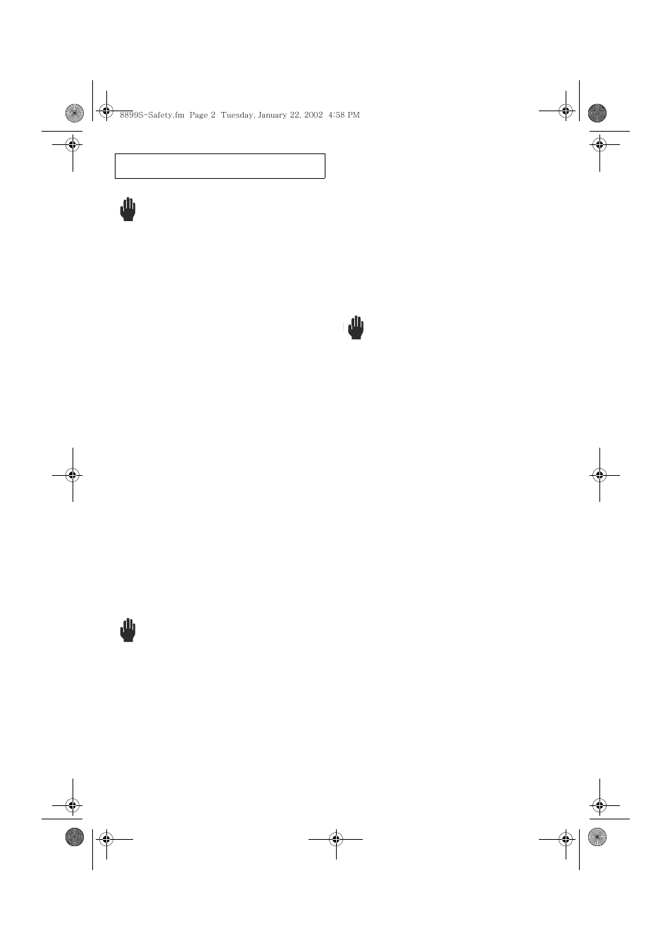 Hese, Nstructions, Warning | Recautions to, Void, Ossible, Xposure to, Xcessive, Icrowave, Nergy | Samsung MS8899S User Manual | Page 2 / 32