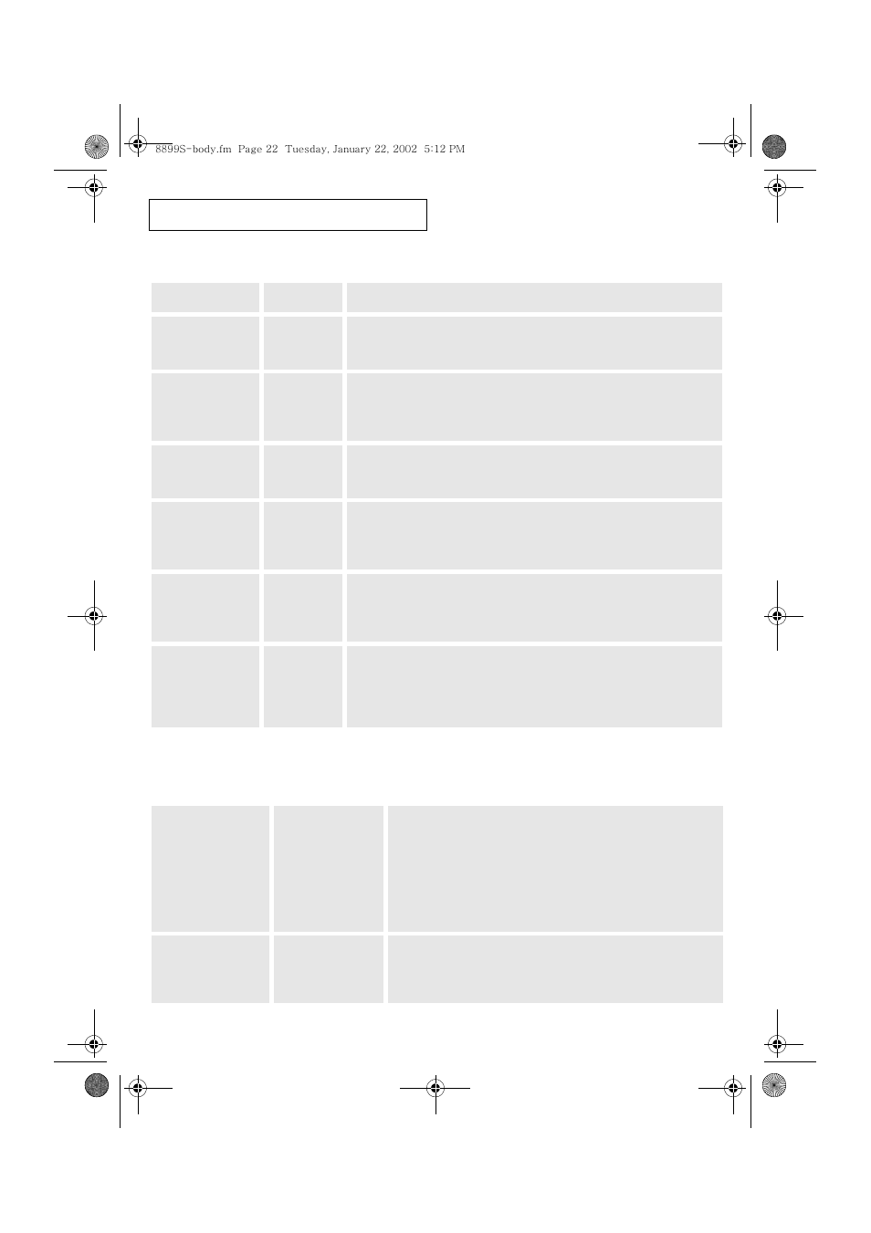 Samsung MS8899S User Manual | Page 22 / 32