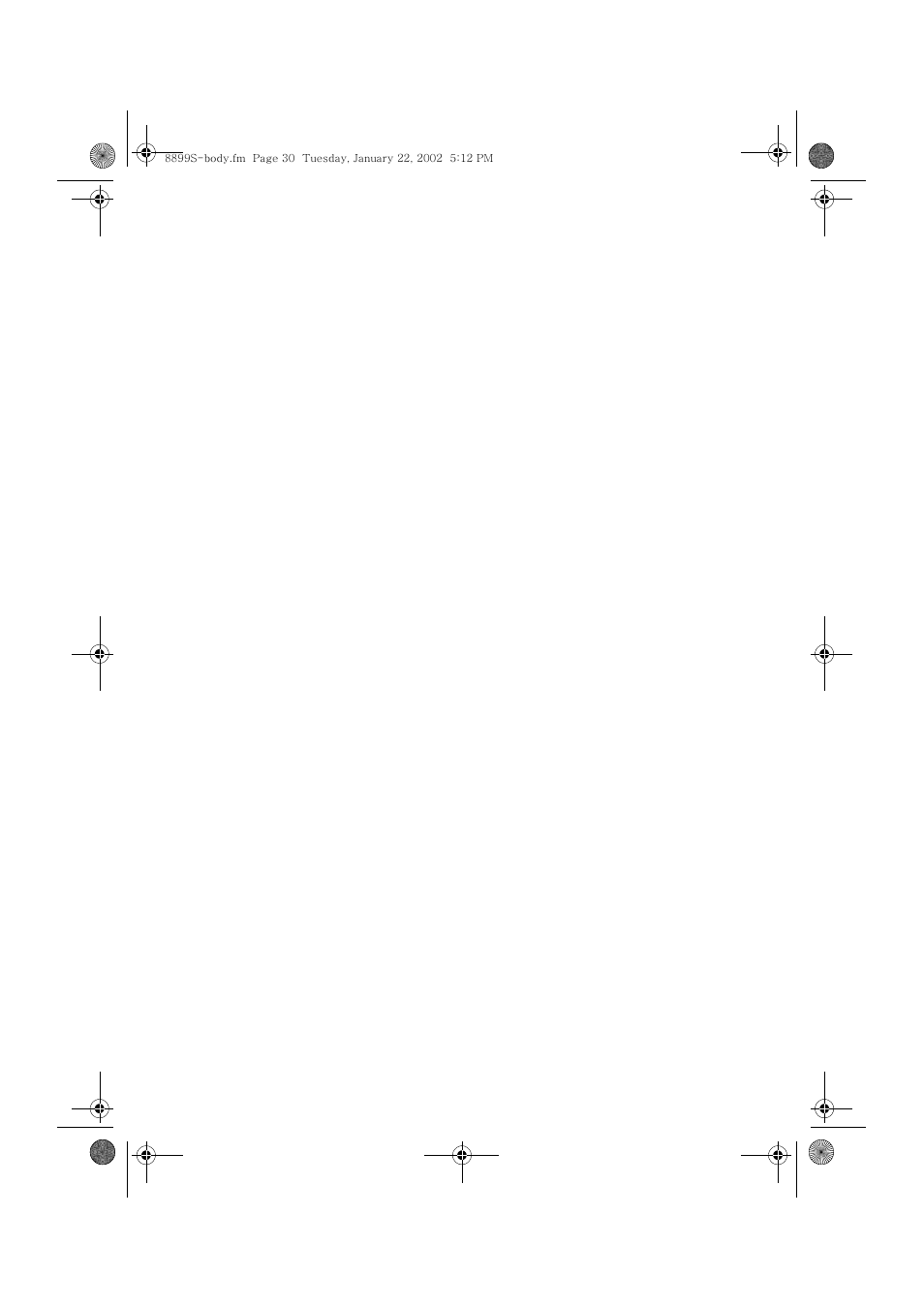 Samsung electronics | Samsung MS8899S User Manual | Page 30 / 32